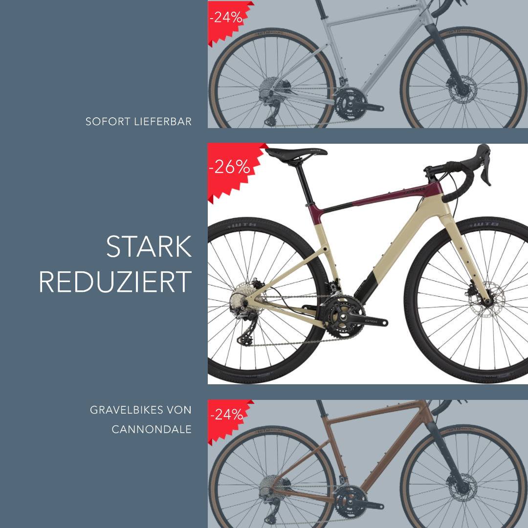 🔥TOP-ANGEBOT: 3 fantastische Gravel-Bikes zum besten Preis!🔥